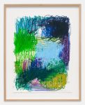 Mehr über den Artikel erfahren Incantatory powers I, 2022, Oil pastel, Oil stick on paper, 60 x 45,5 cm (+frame)
