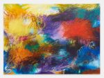 Mehr über den Artikel erfahren Merging of Narratives, 2022, Oil, Oil stick on canvas, 205 x 290 cm