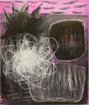 Mehr über den Artikel erfahren Der Raum in der Welt II, Oil, oilstick on canvas, 130 x 110cm