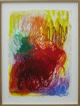 Mehr über den Artikel erfahren Großes Gewebe I, 2022, Oilstick, Oil Pastell on Paper, 70 x 50 cm