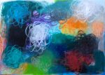 Mehr über den Artikel erfahren The most incredible Plant, 2021, Oil, Oil stick on Canvas, 180 x 300cm